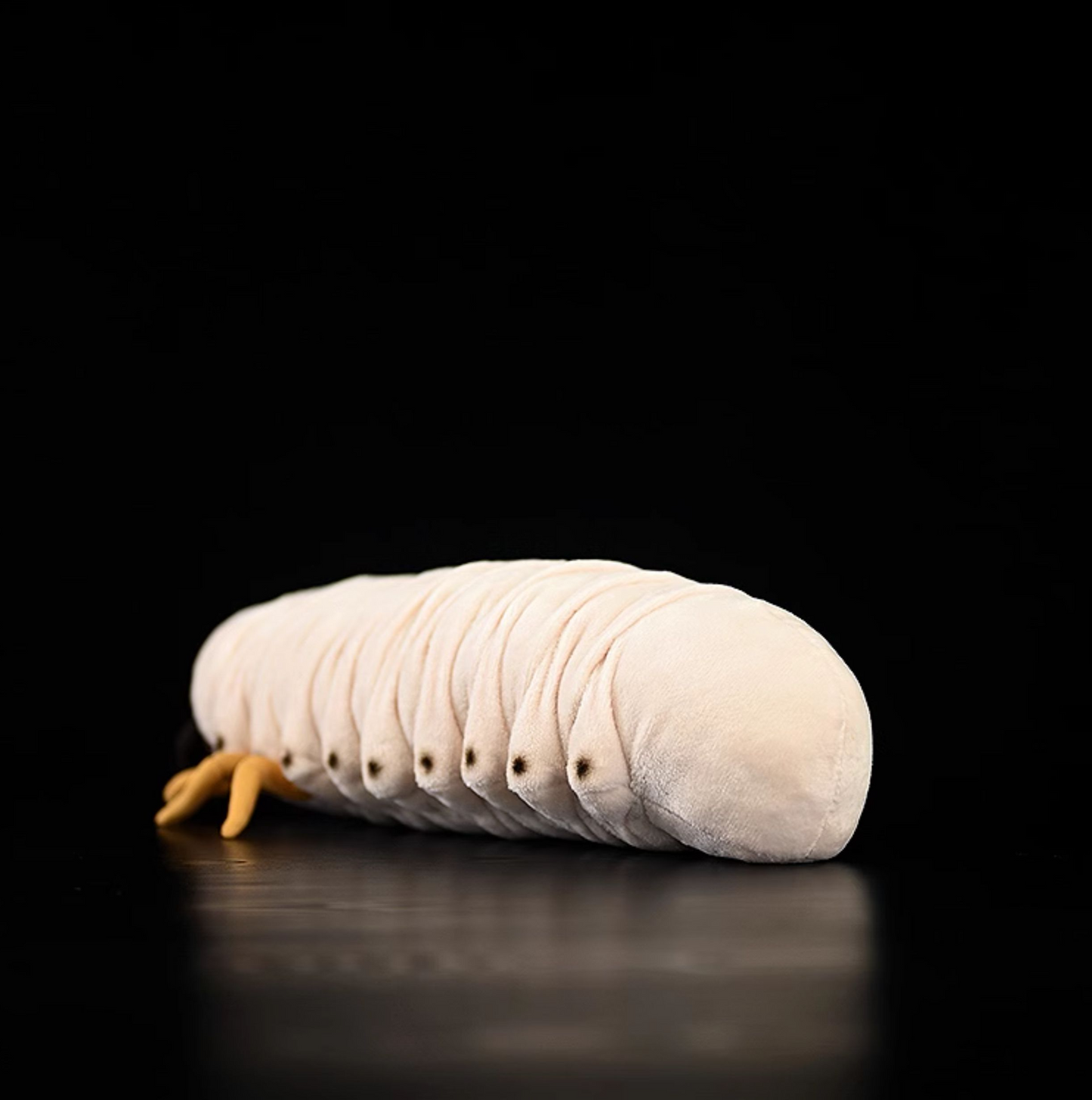 White Grub Soft Stuffed Plush Toy