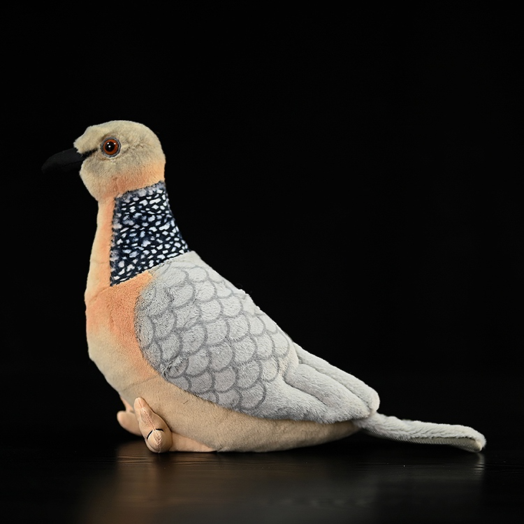Spotted Dove Bird Soft Stuffed Plush Toy