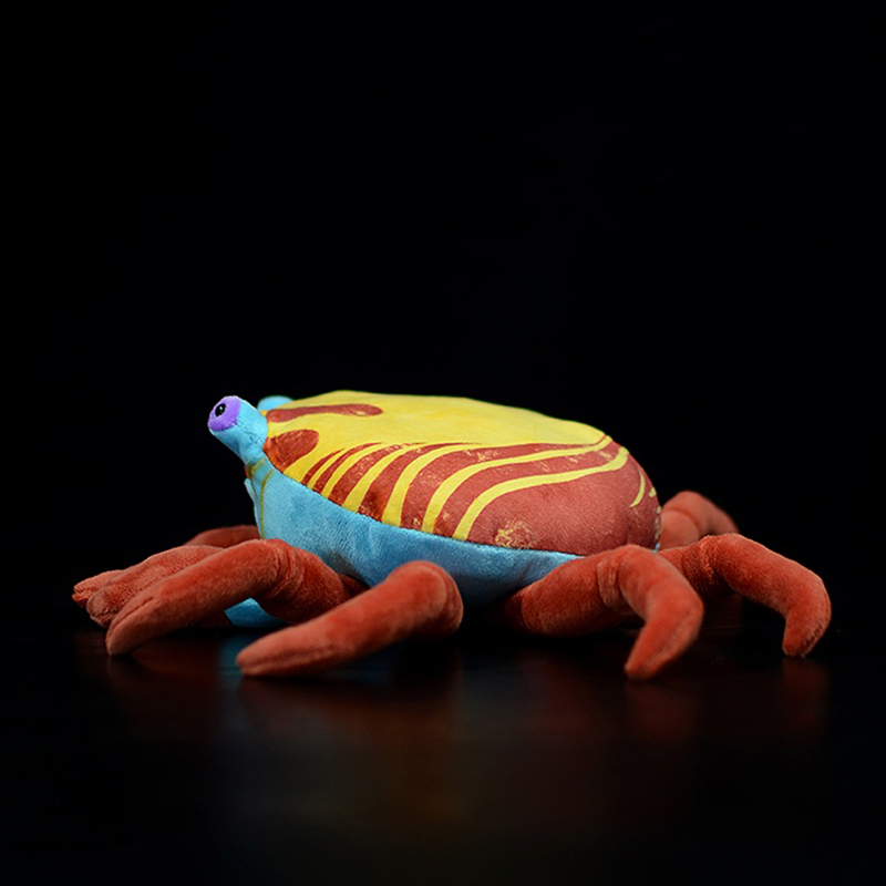 Red Yellow Land Crab Soft Stuffed Plush Toy