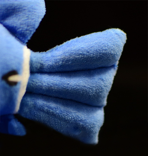 Atlantic Blue Tang Fish Soft Stuffed Plush Toy