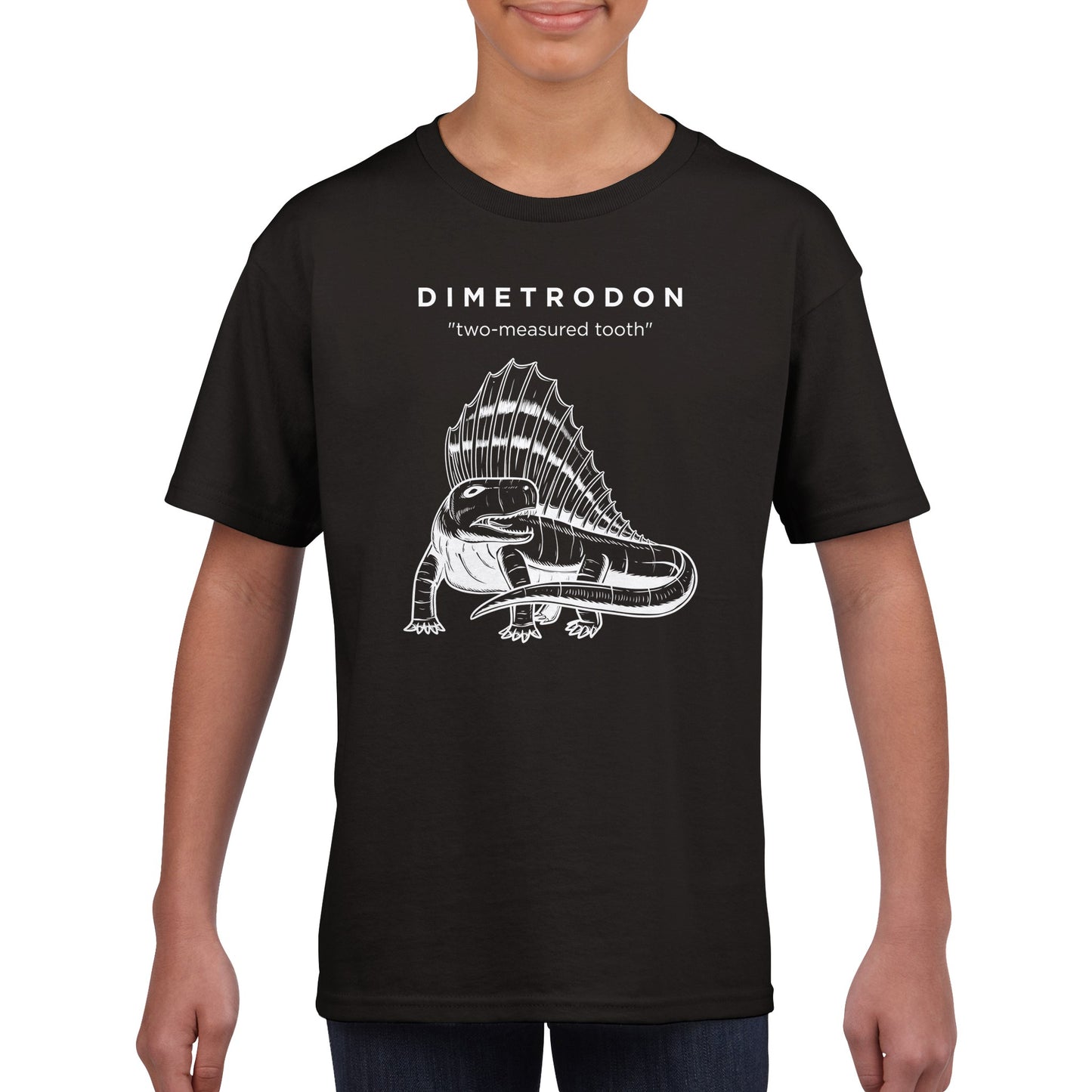 Dimetrodon Prehistoric Synapsid Kids T-Shirt