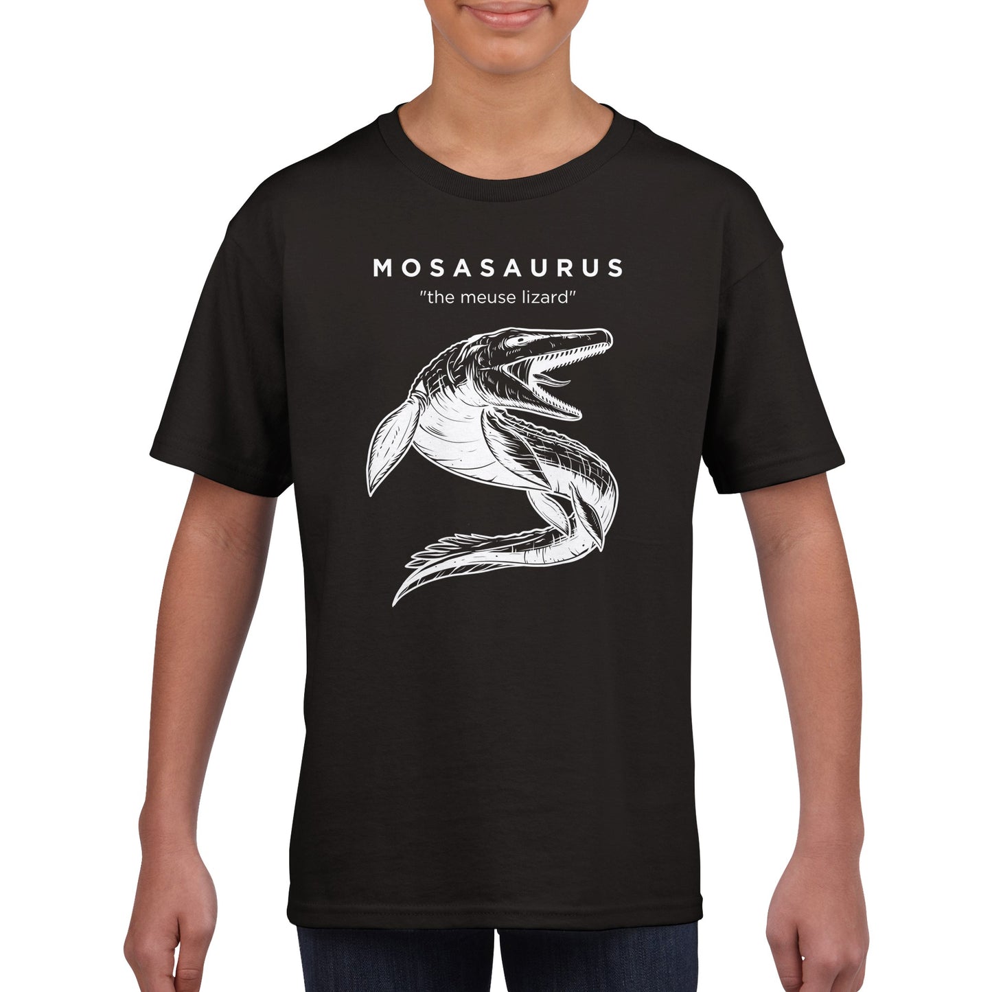 Mosasaurus Prehistoric Reptile Kids T-Shirt