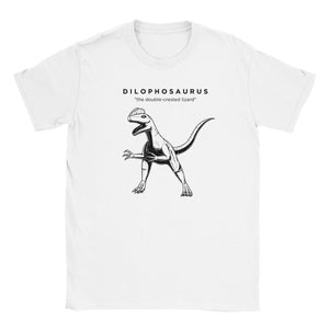 Dilophosaurus Dinosaur Prehistoric Kids T-Shirt