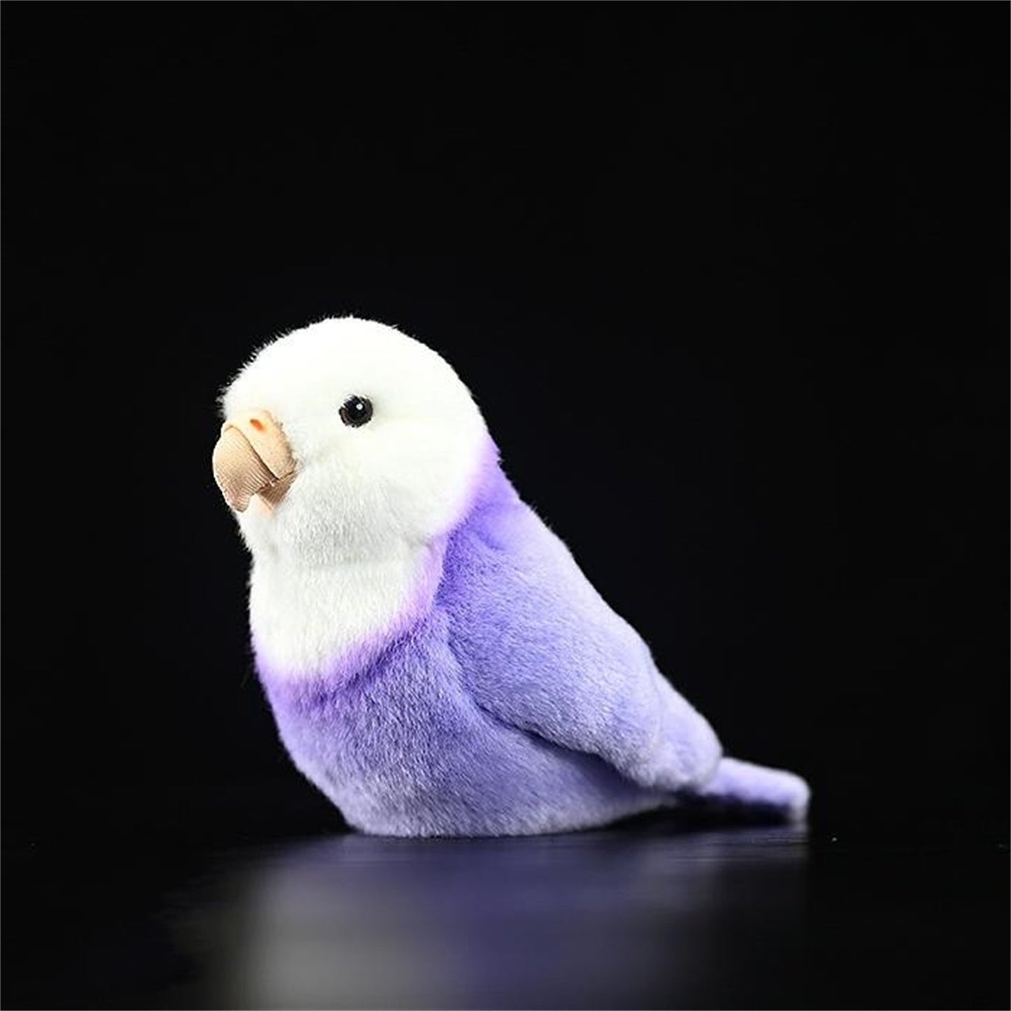 Purple Lovebird Soft Stuffed Plush Toy