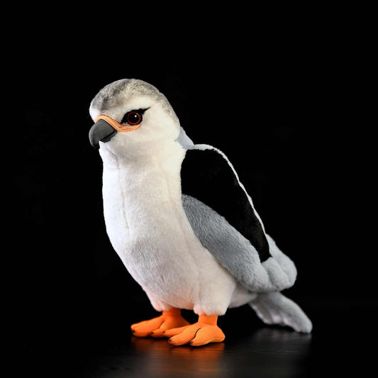 Black-winged Kite Bird Stuffed Plush Toy
