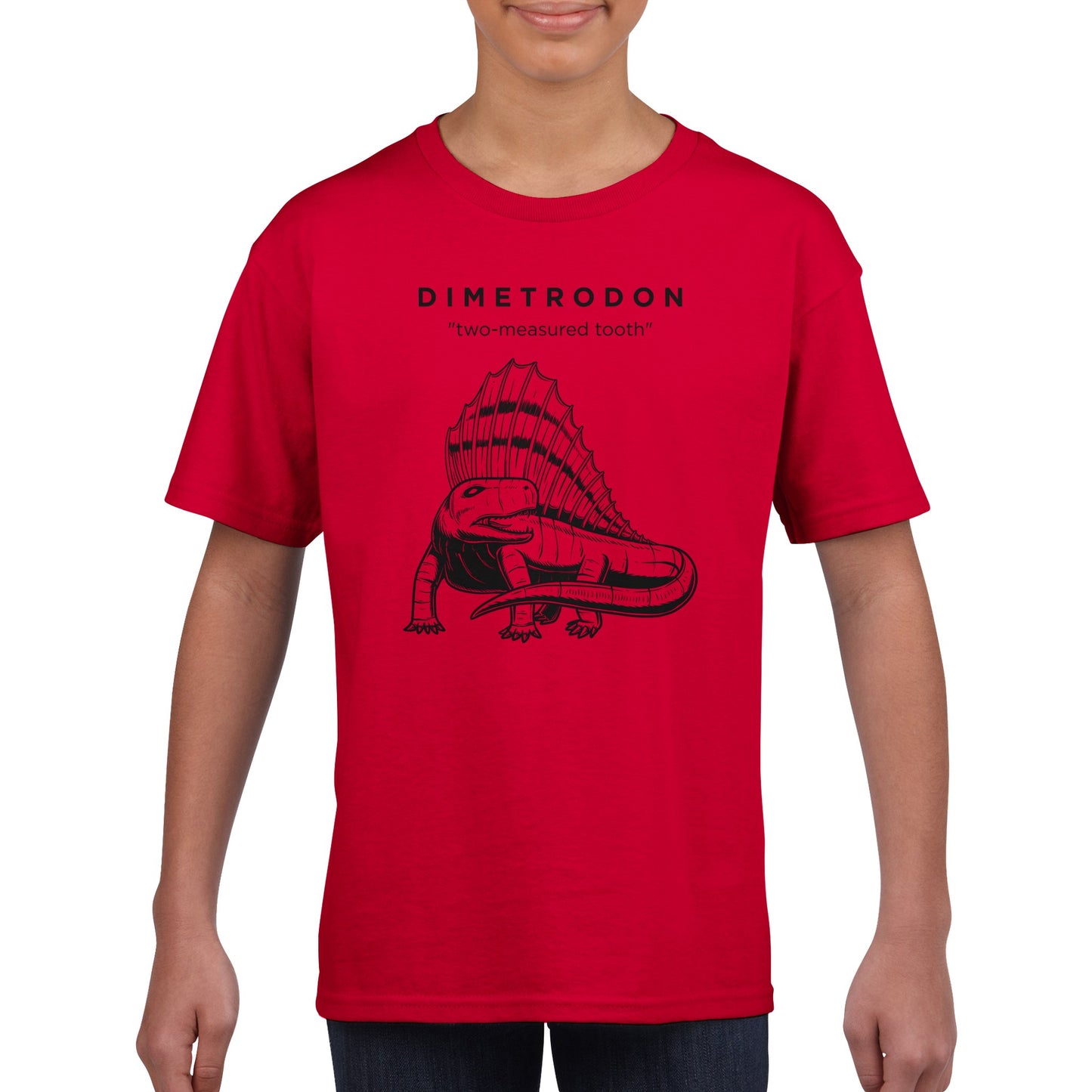 Dimetrodon Prehistoric Synapsid Kids T-Shirt