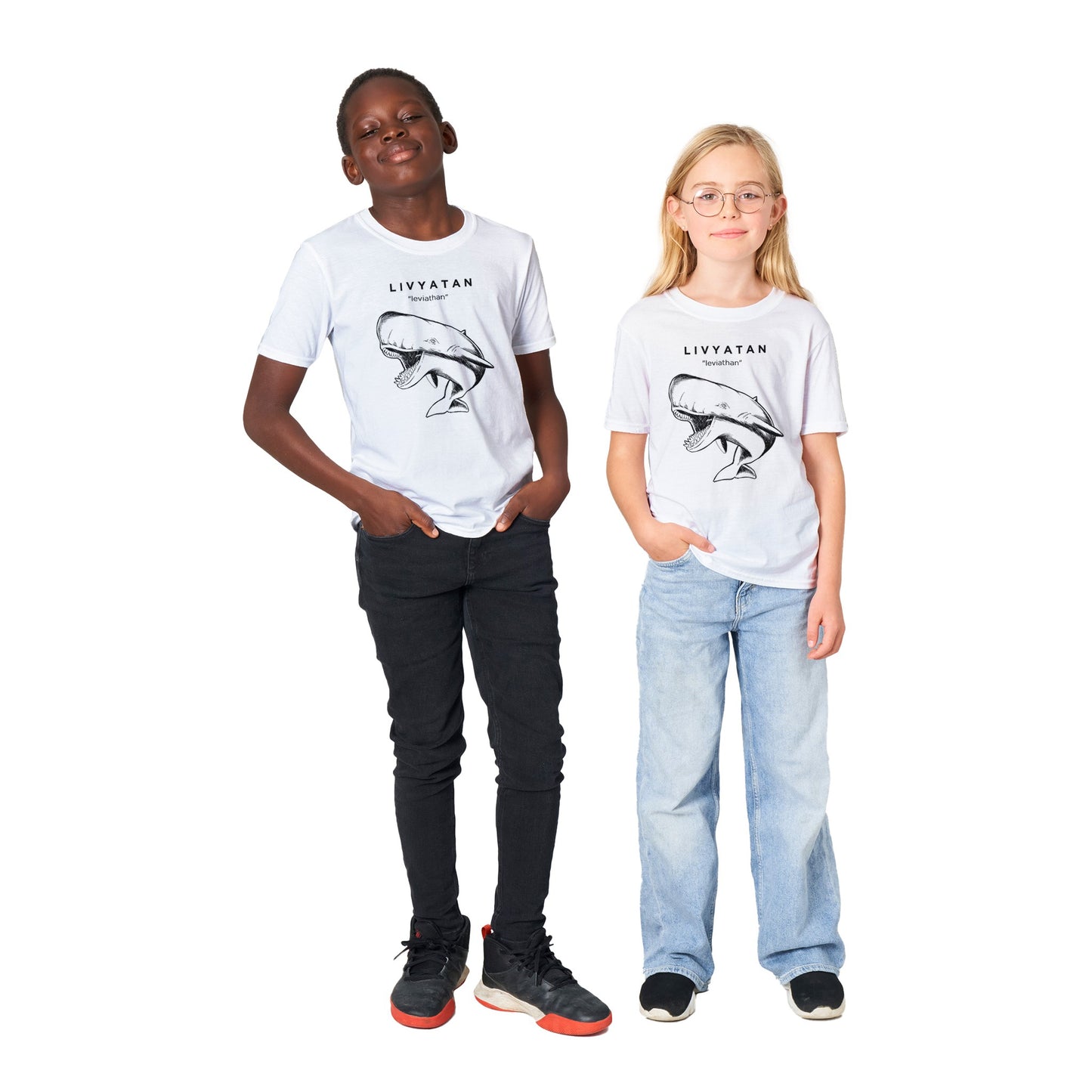 Livyatan Prehistoric Whale Kids T-Shirt