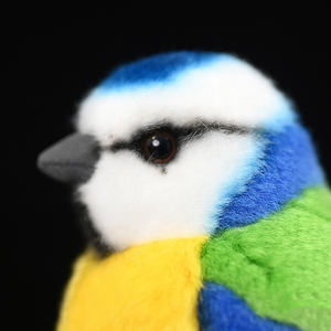 Eurasian Blue Tit Bird Stuffed Plush Toy