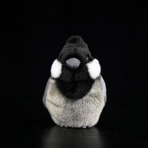Rufous-Vented Tit Bird Stuffed Plush Toy