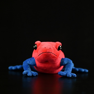Strawberry Poison Dart Frog Soft Stuff Plush Toy