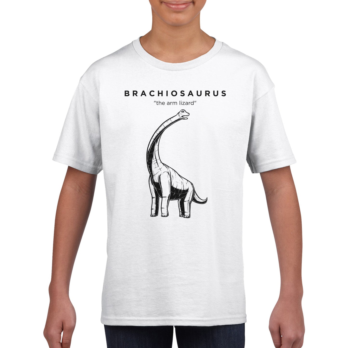 Brachiosaurus Dinosaur Prehistoric Kids T-Shirt