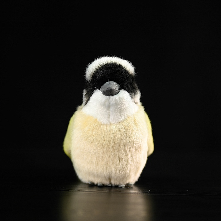 Light-Vented Bulbul Bird Soft Stuffed Plush Toy