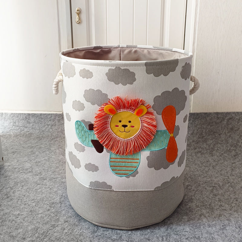 Cartoon Children's Cloth Toy Storage Basket