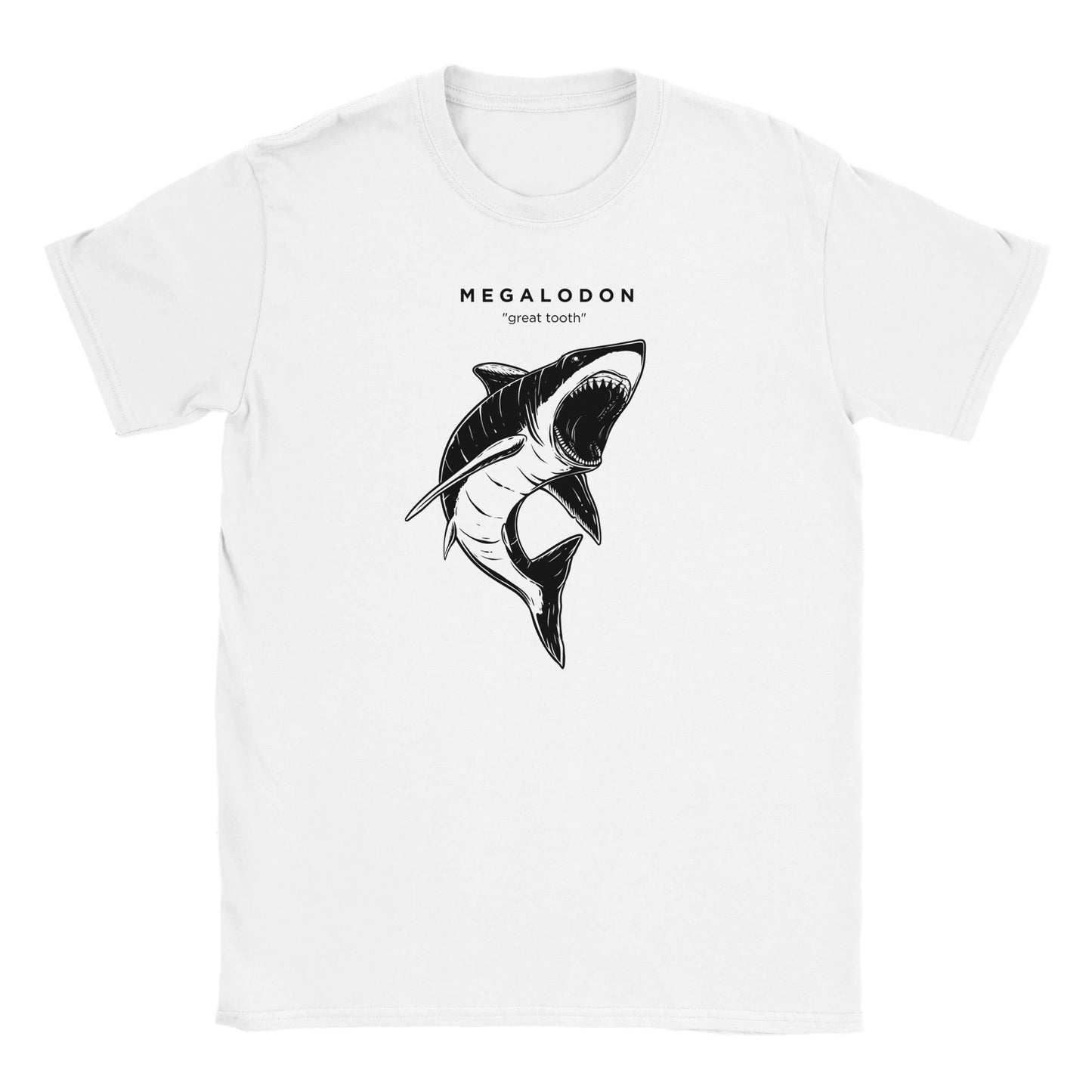 Megalodon Prehistoric Shark Kids T-Shirt