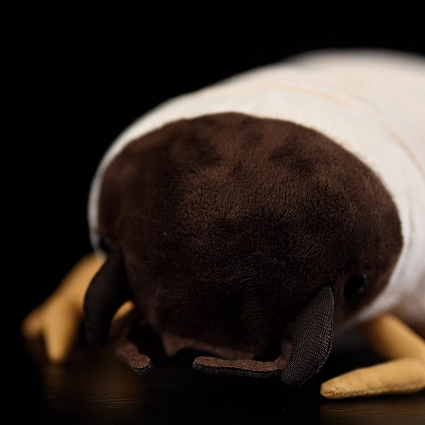 White Grub Soft Stuffed Plush Toy