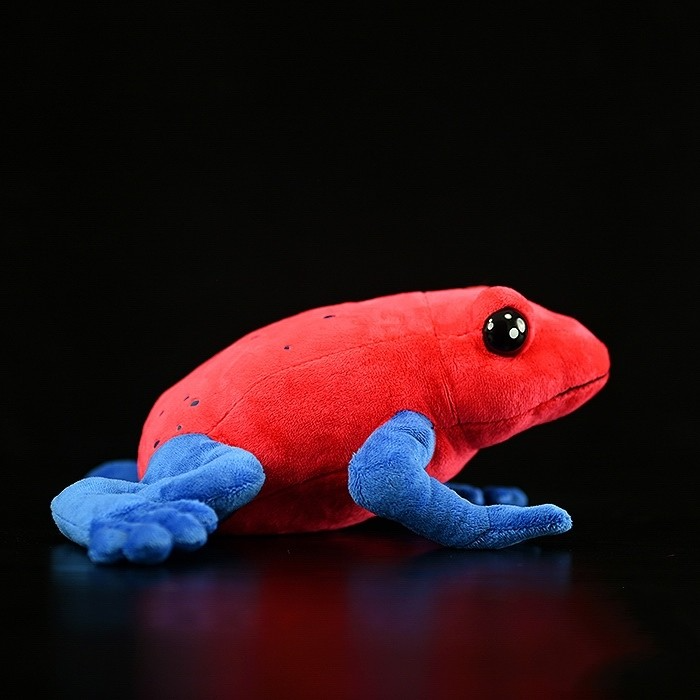 Strawberry Poison Dart Frog Soft Stuff Plush Toy