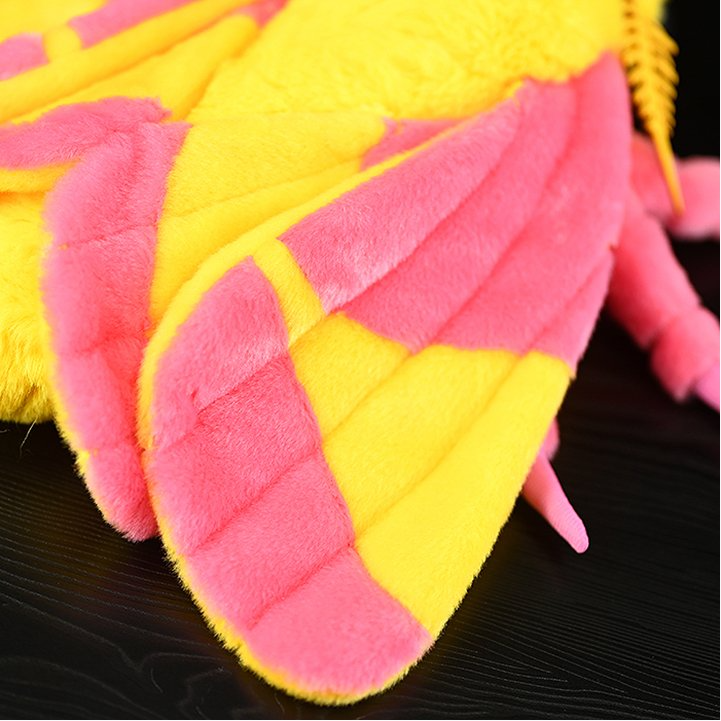 Rosy Maple Moth Soft Stuffed Plush Toy