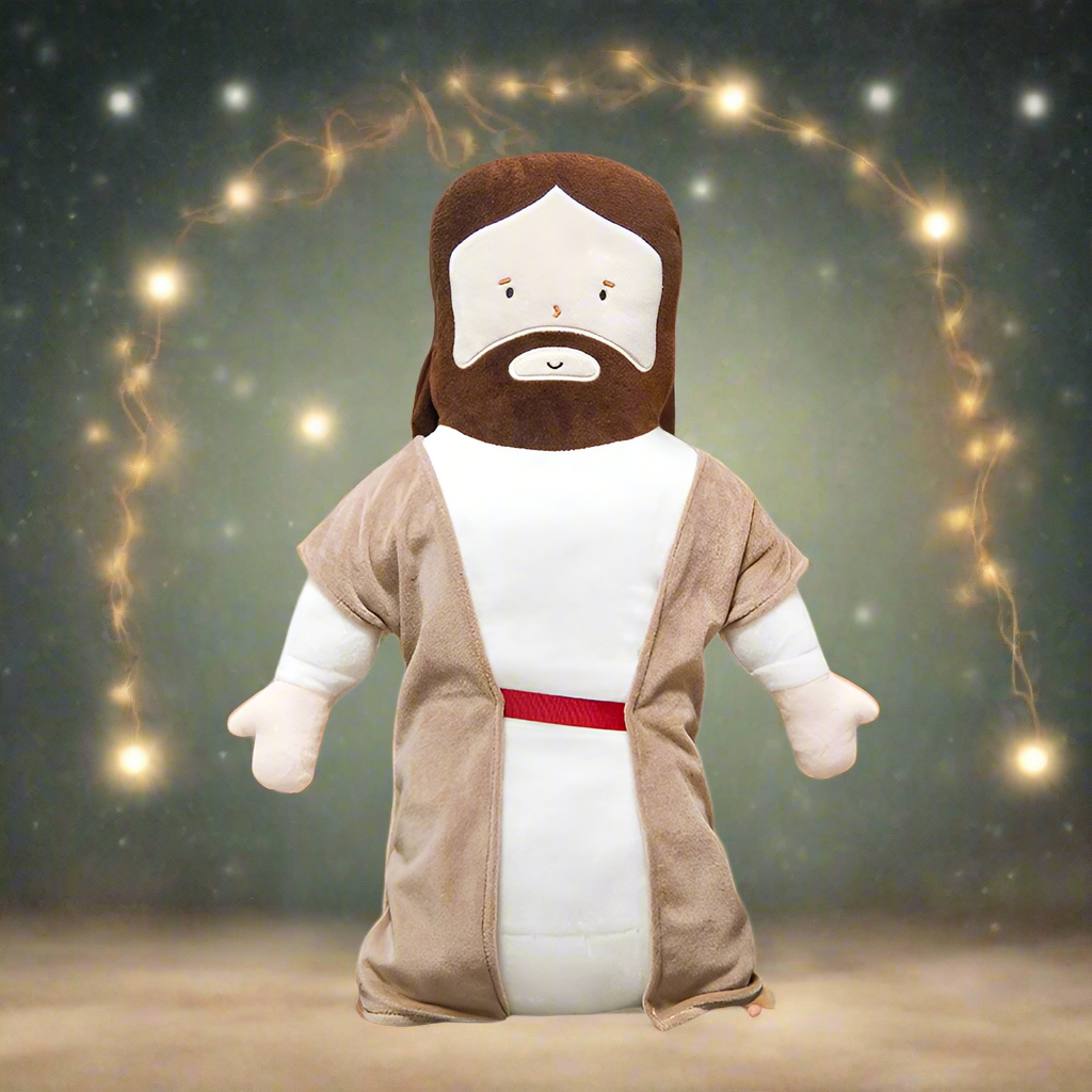 Jesus Christ Stuffed Plush Pillow Cushion Toy