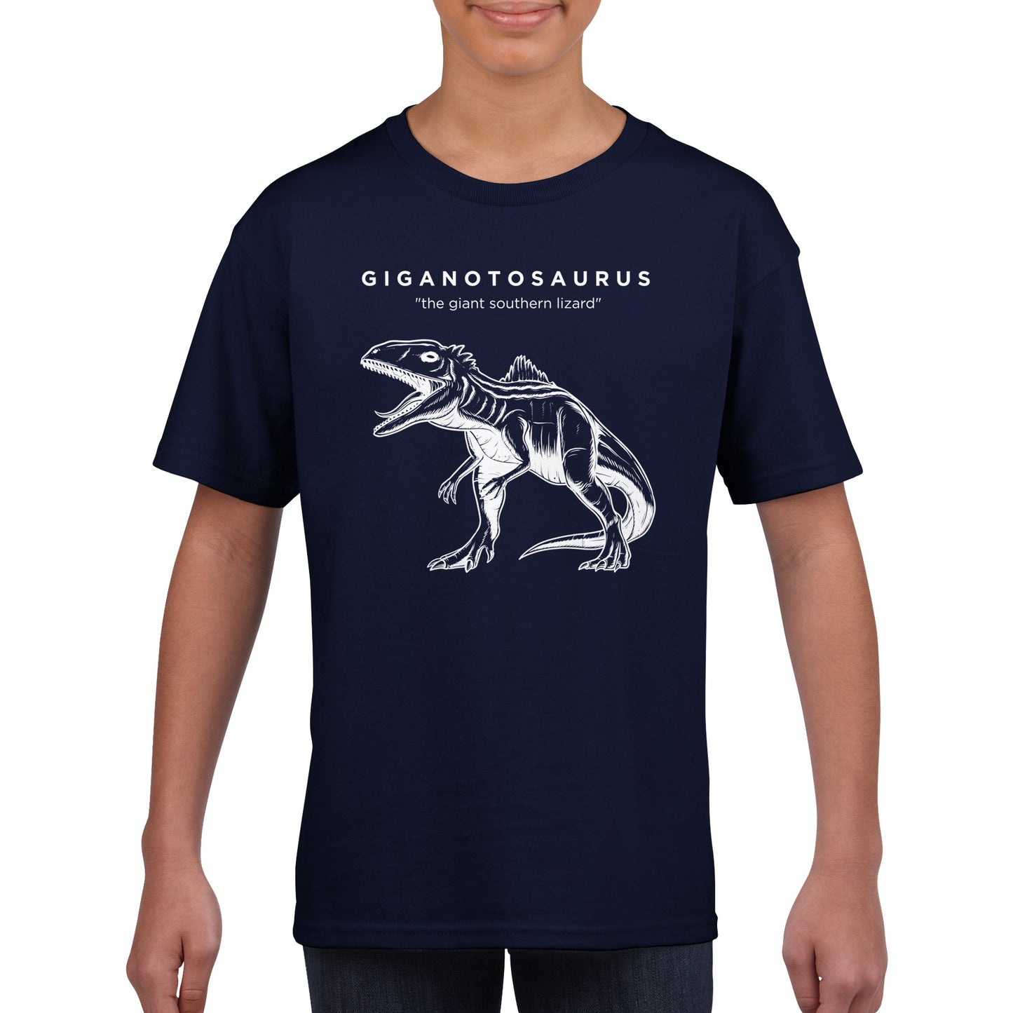 Giganotosaurus Dinosaur Prehistoric Kids T-Shirt