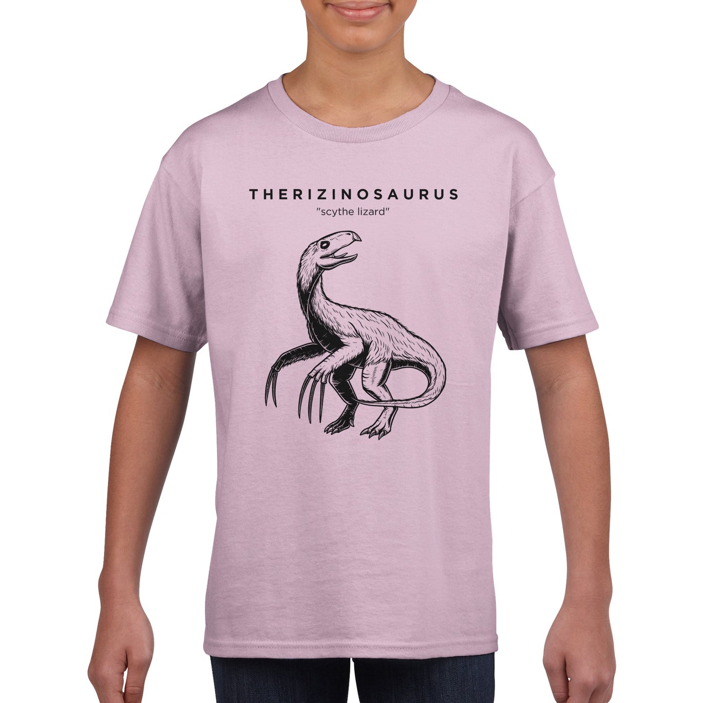 Therizinosaurus Dinosaur Prehistoric Kids T-Shirt