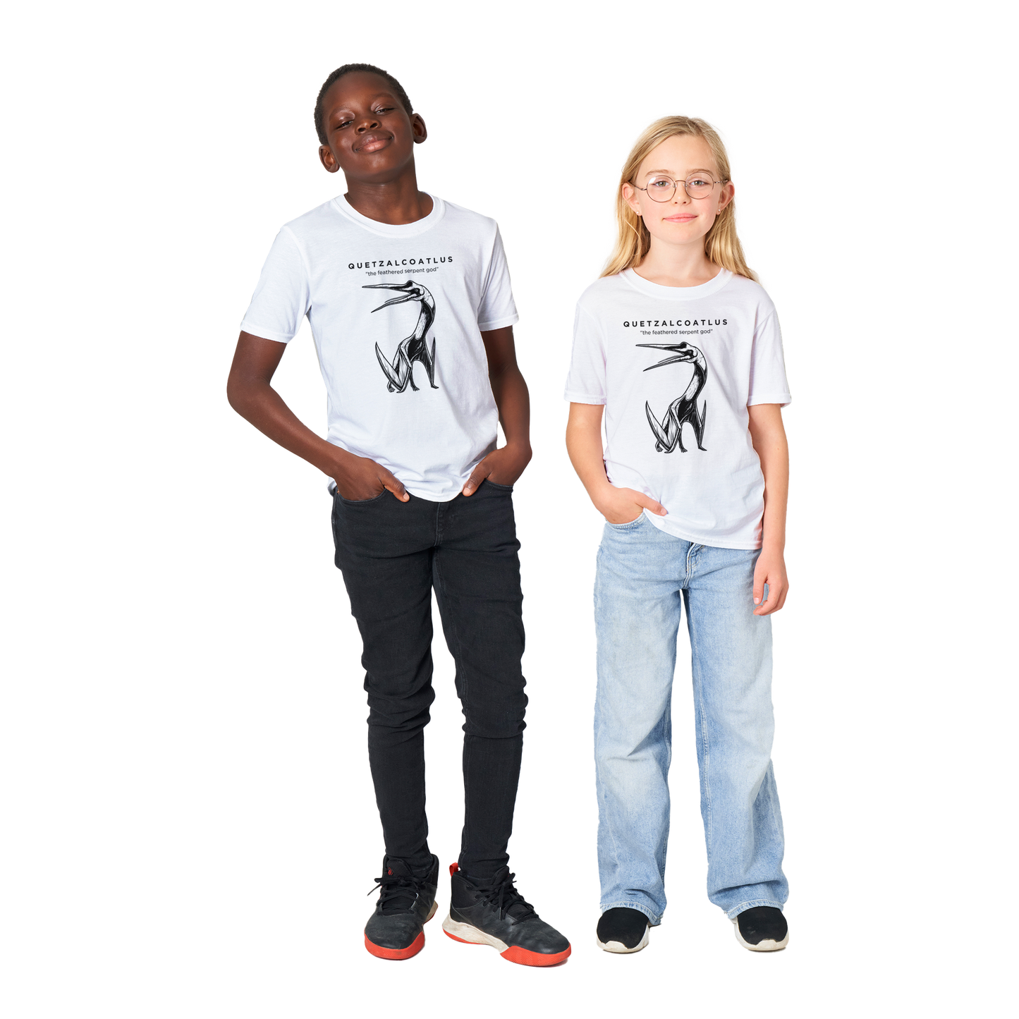 Quetzalcoatlus Pterosaur Prehistoric Kids T-Shirt