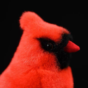 Northern Cardinal Bird Soft Stuffed Plush Toy