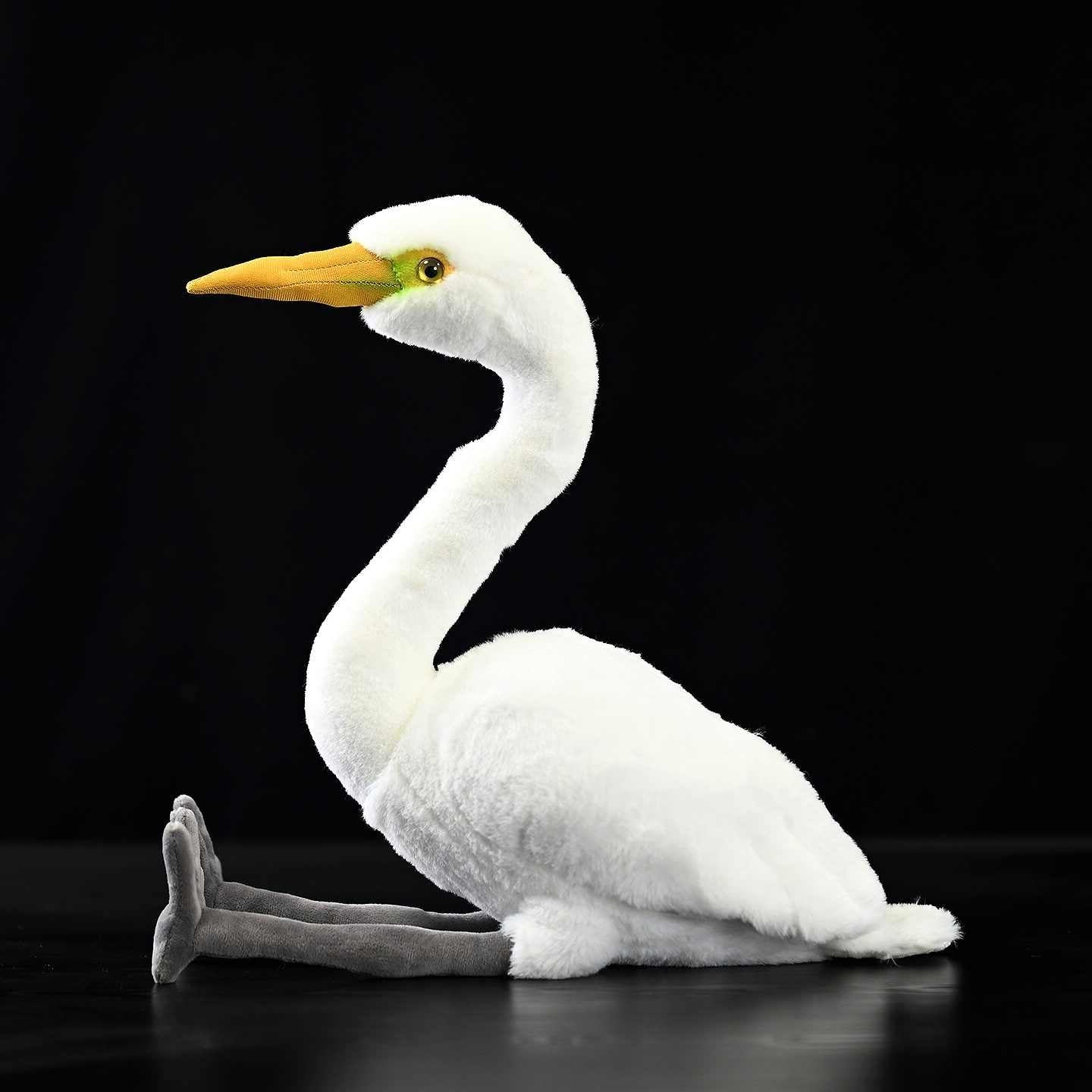 Great Egret Soft Stuffed Plush Toy