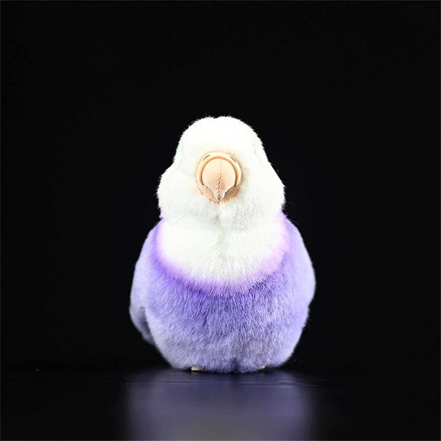 Purple Lovebird Soft Stuffed Plush Toy