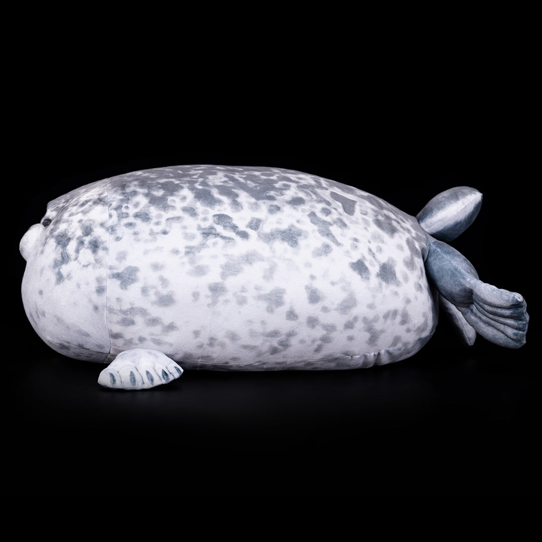 Gray Seal Soft Stuffed Plush Throw Pillow Cushion Toy
