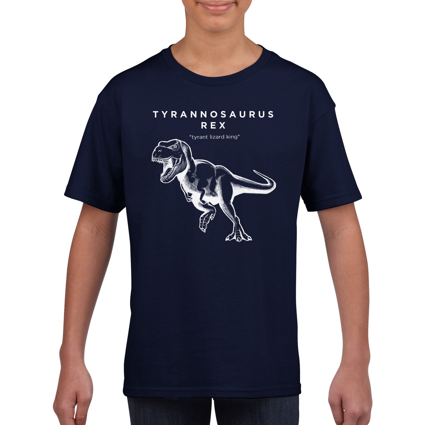 Tyrannosaurus Rex Dinosaur Prehistoric Kids T-Shirt