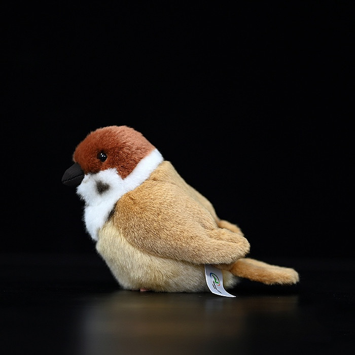 Tree Sparrow Bird Soft Stuffed Plush Toy