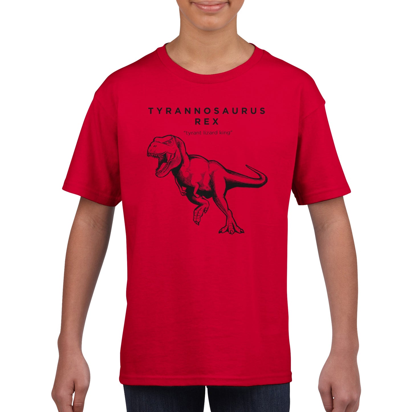 Tyrannosaurus Rex Dinosaur Prehistoric Kids T-Shirt