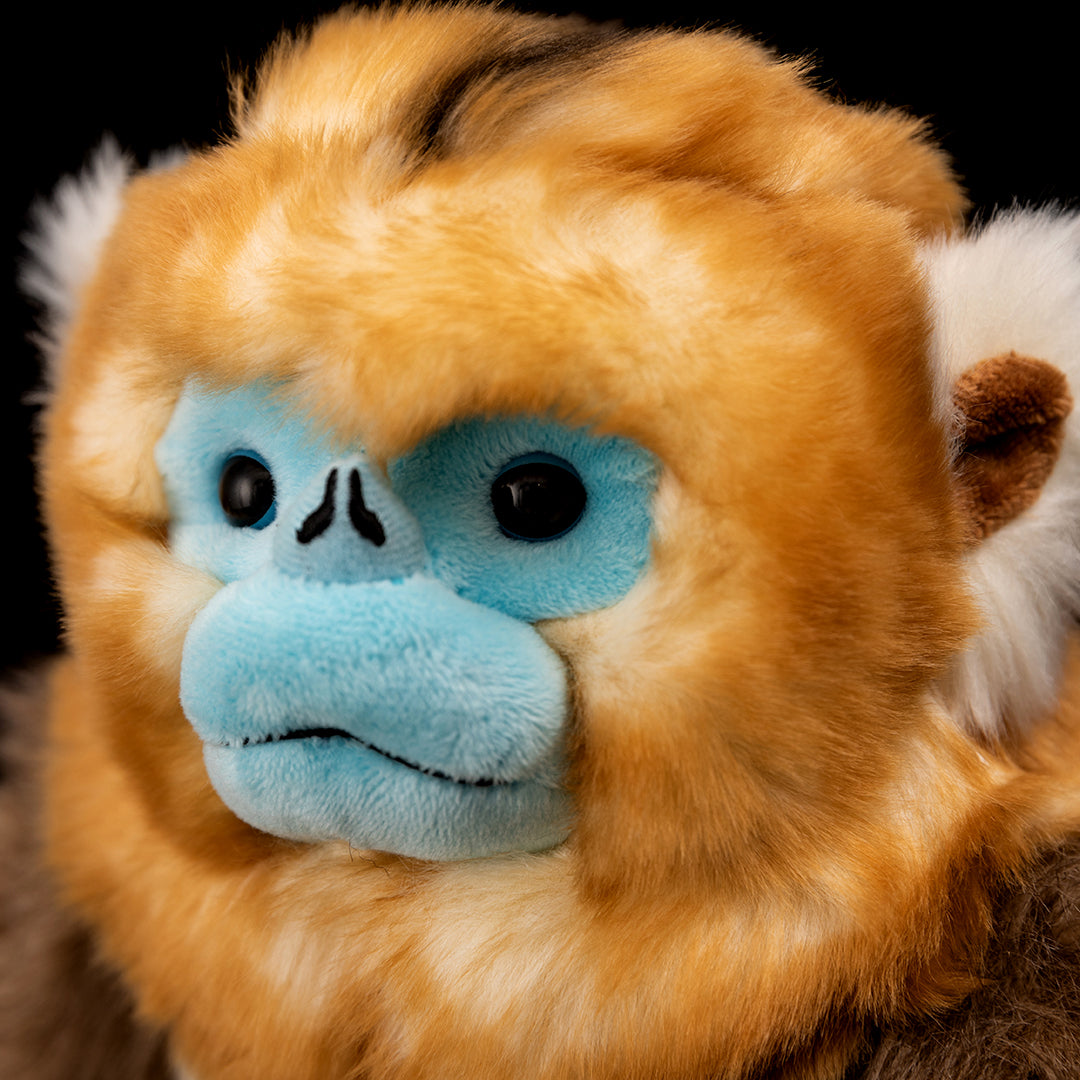 Golden Snub-Nosed Monkey Soft Stuffed Plush Toy