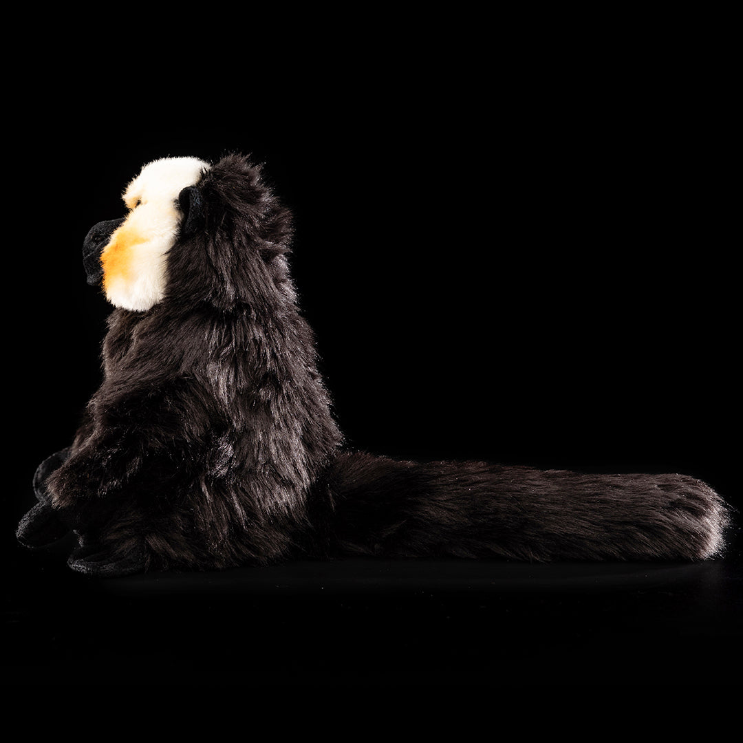 White-faced Saki Monkey Soft Stuffed Plush Toy