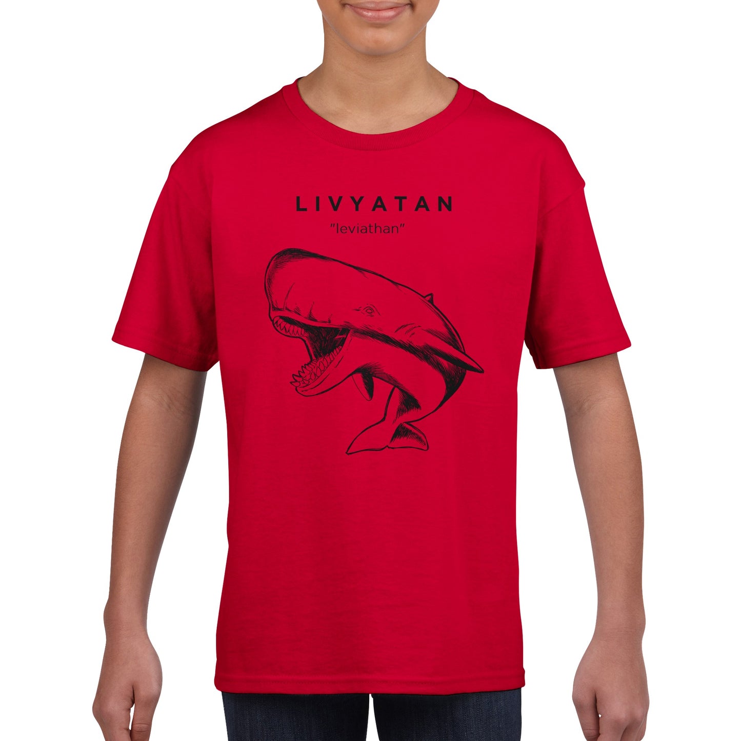 Livyatan Prehistoric Whale Kids T-Shirt