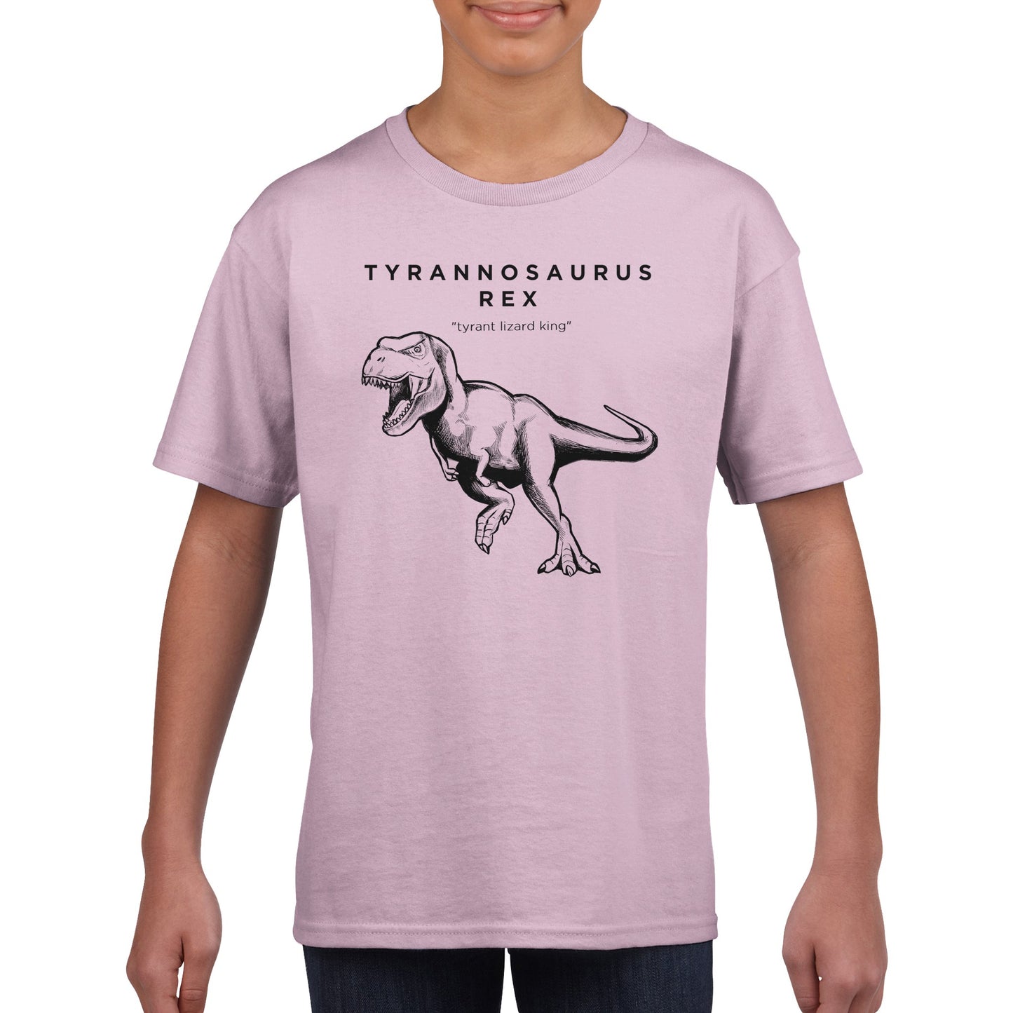 Tyrannosaurus Rex Dinosaur Prehistoric Kids T-Shirt