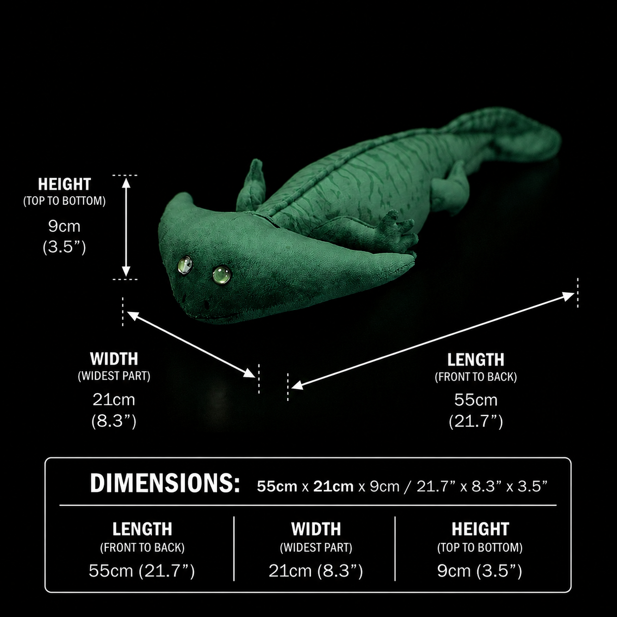 Diplocaulus Soft Stuffed Plush Toy
