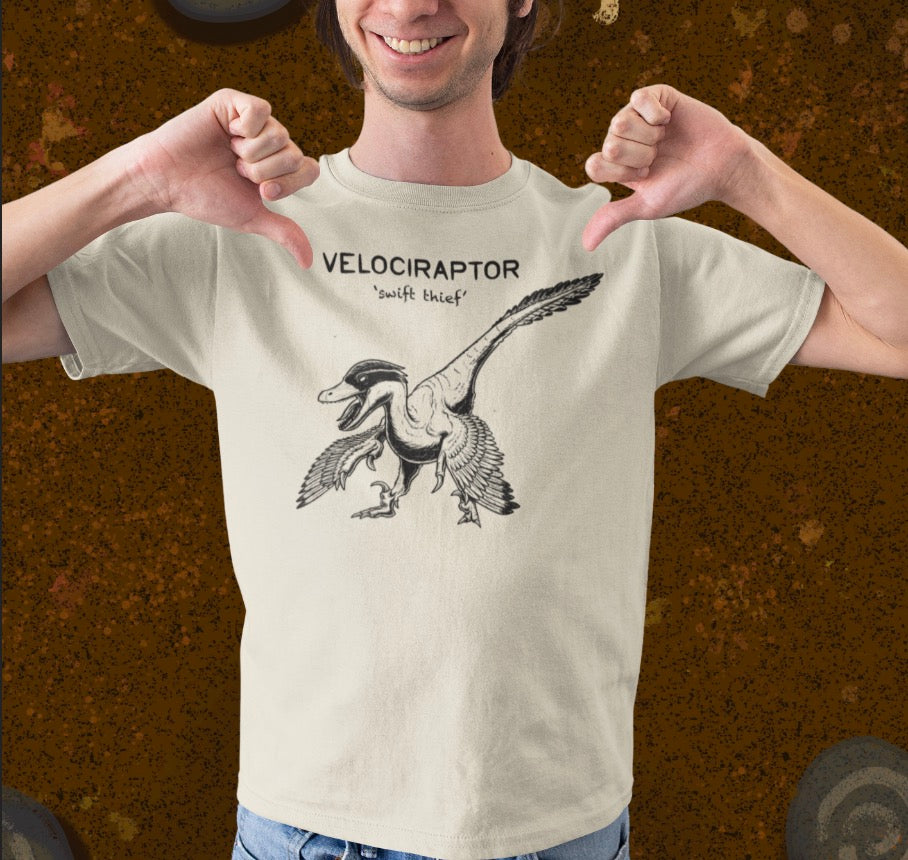 Velociraptor Dinosaur Unisex T-Shirt