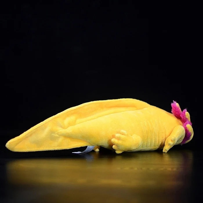 Yellow Axolotl Soft Stuffed Plush Toy
