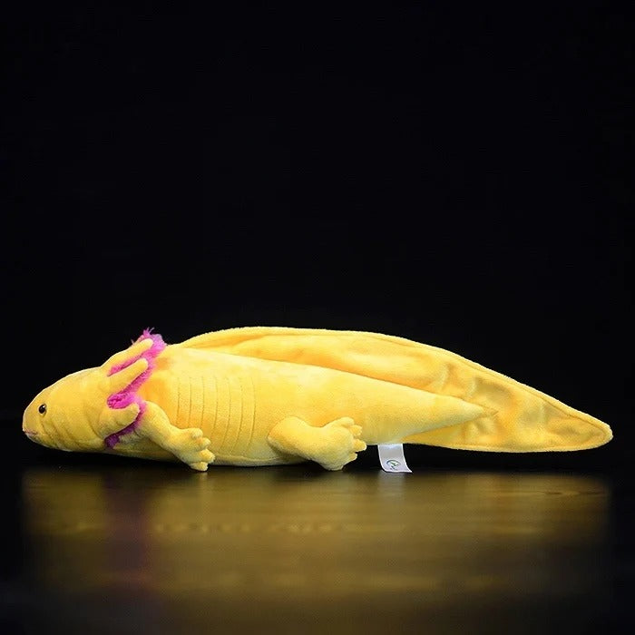 Yellow Axolotl Soft Stuffed Plush Toy