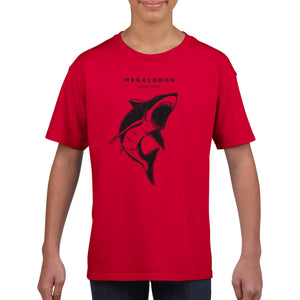 Megalodon Prehistoric Shark Kids T-Shirt
