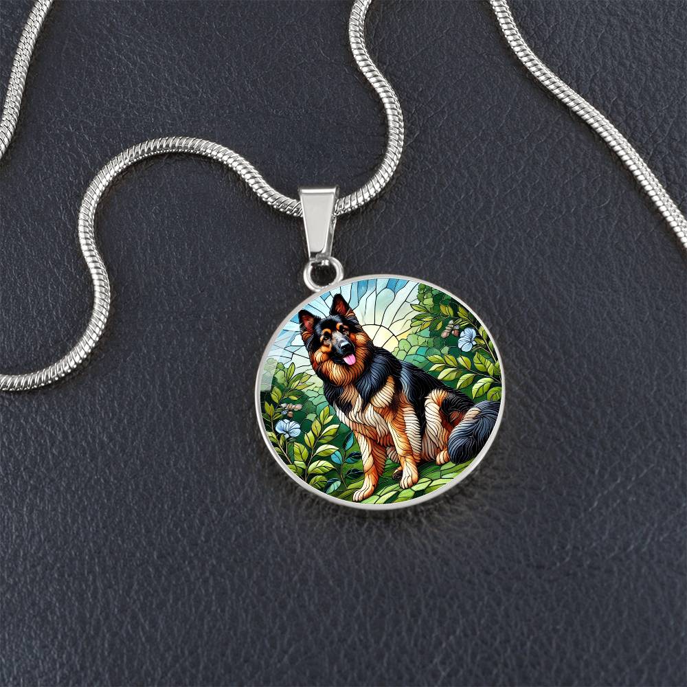 The German Shepherd Pendant Necklace