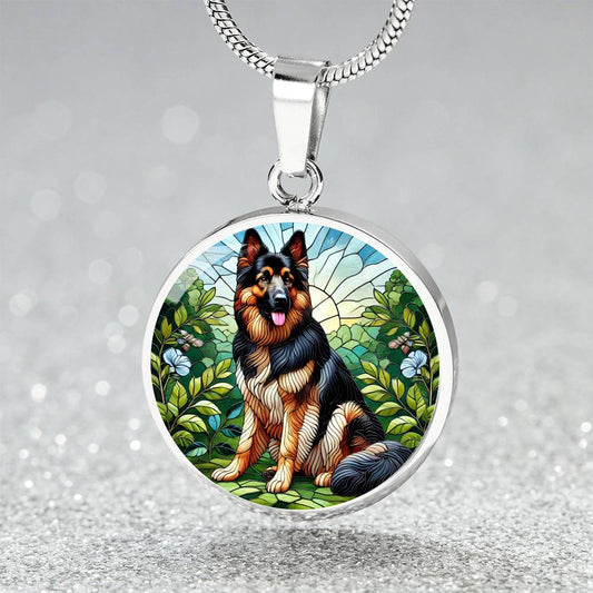 The German Shepherd Pendant Necklace