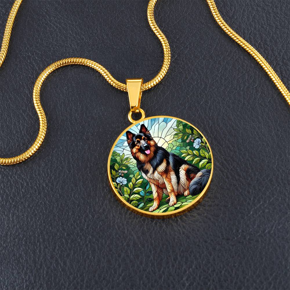 The German Shepherd Pendant Necklace