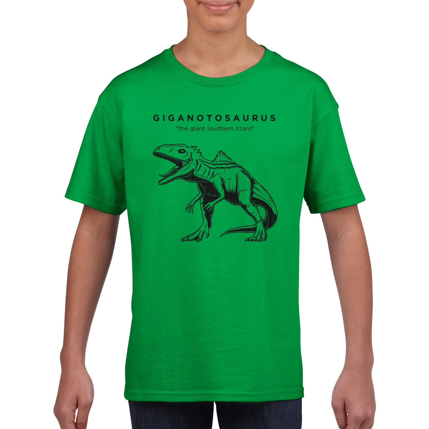 Giganotosaurus Dinosaur Prehistoric Kids T-Shirt