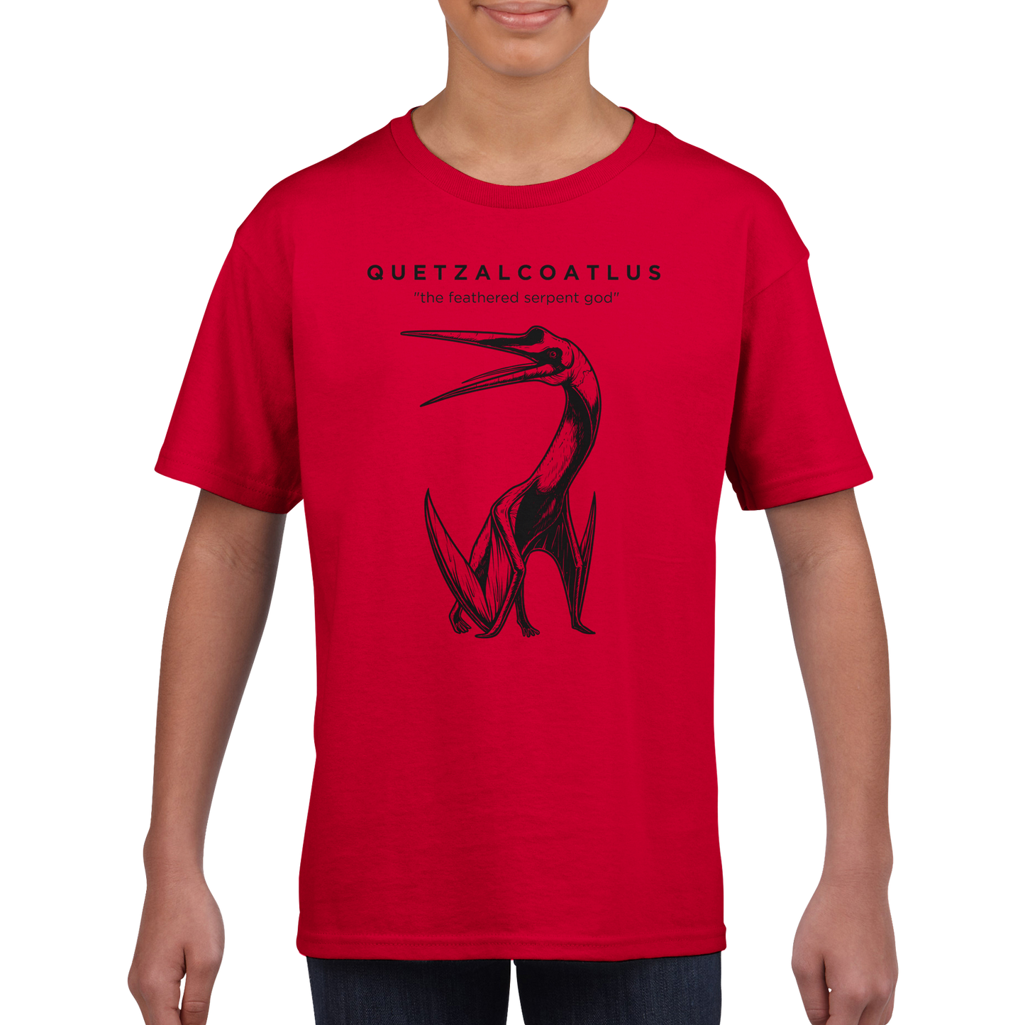 Quetzalcoatlus Pterosaur Prehistoric Kids T-Shirt