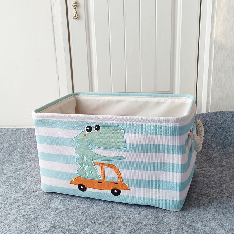 Cartoon Children's Cloth Toy Storage Basket