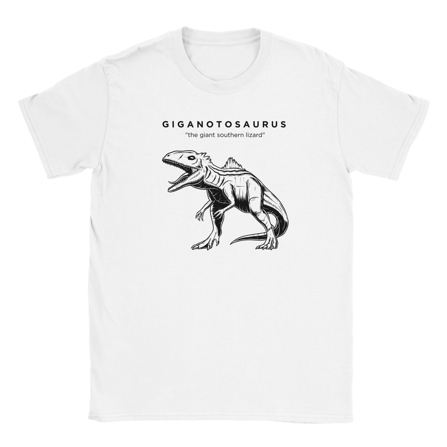 Giganotosaurus Dinosaur Prehistoric Kids T-Shirt