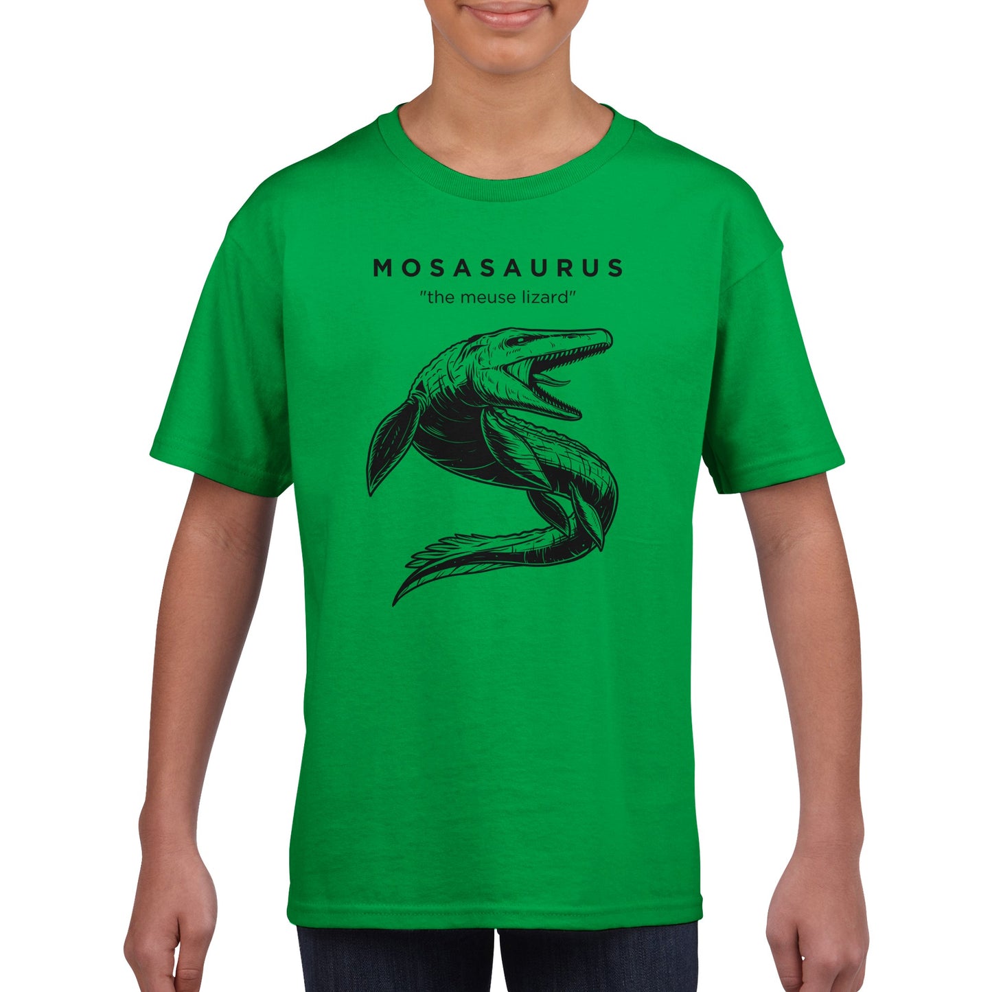 Mosasaurus Prehistoric Reptile Kids T-Shirt