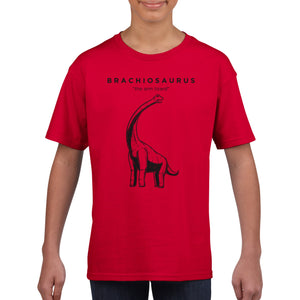 Brachiosaurus Dinosaur Prehistoric Kids T-Shirt